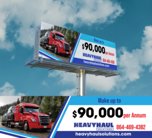Diseño de Cartelera por HAMDIYA para Heavy Haul Solutions | Diseño: #26336977