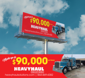 Diseño de Cartelera por HAMDIYA para Heavy Haul Solutions | Diseño: #26336978