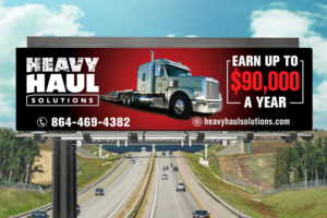 Diseño de Cartelera por mmmarif1982 para Heavy Haul Solutions | Diseño: #26331486