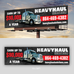 Diseño de Cartelera por mmmarif1982 para Heavy Haul Solutions | Diseño: #26331688