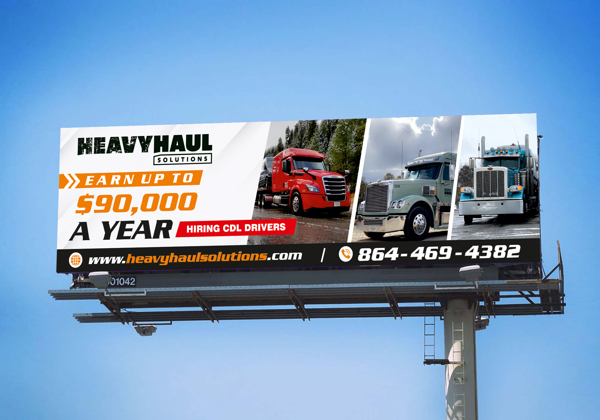 Werbetafel-Design von ecorokerz für Heavy Haul Solutions | Design #26328409