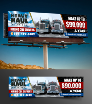 Design de Panneau par ecorokerz pour Heavy Haul Solutions | Design : #26352886
