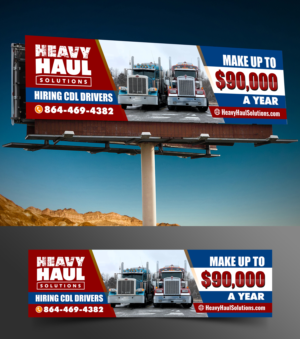 Billboard Design by ecorokerz for Heavy Haul Solutions | Design: #26352887