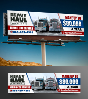 Design de Panneau par ecorokerz pour Heavy Haul Solutions | Design : #26394792