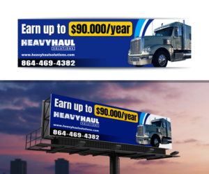 Southport Billboard for Hiring more CDL drivers | Diseño de Cartelera por anico