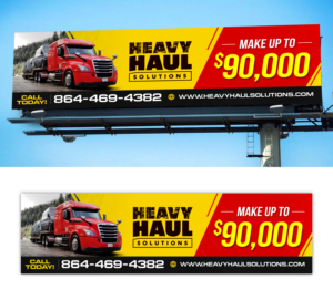 Billboard Design by SAI DESIGNS for Heavy Haul Solutions | Design: #26342335