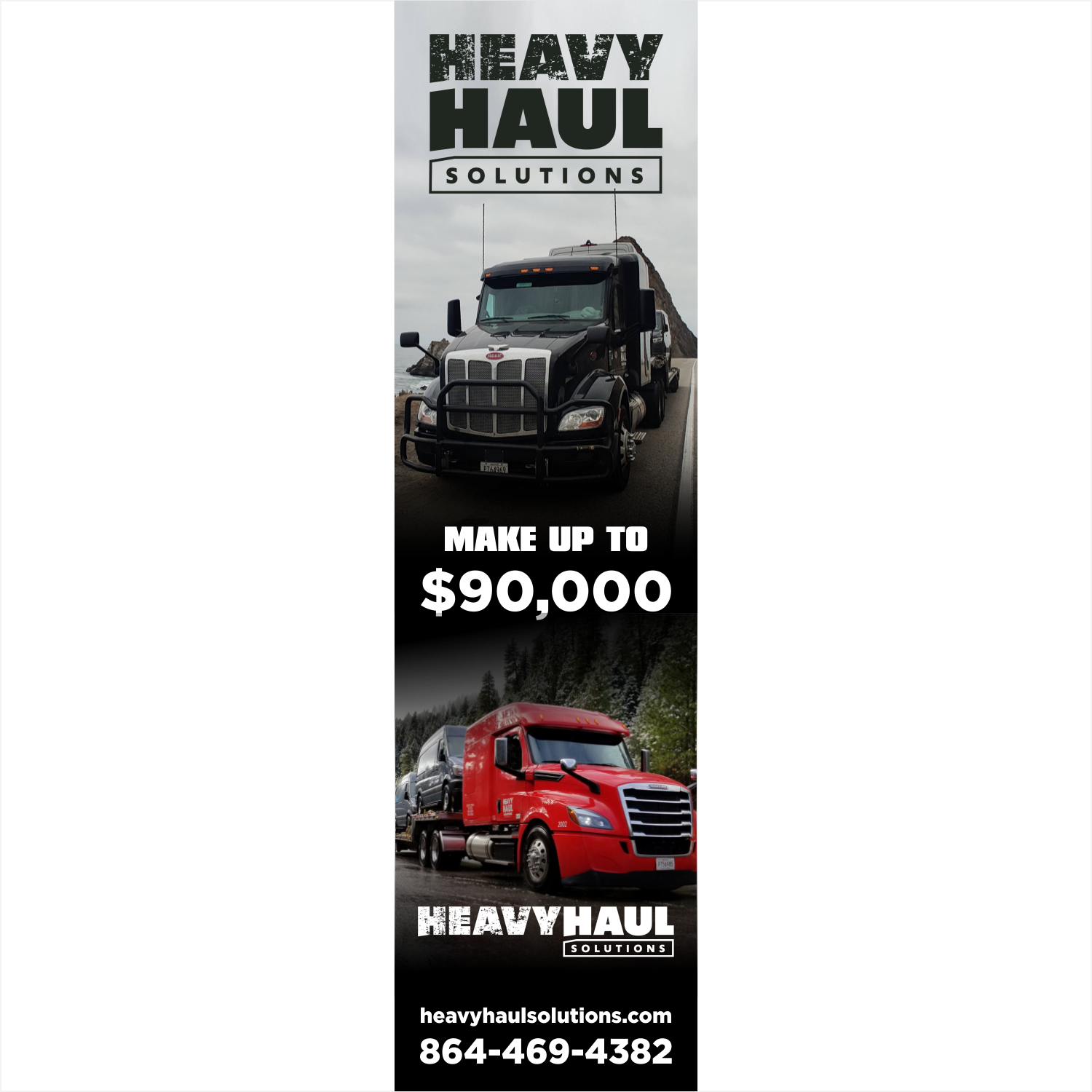 Billboard Design by vintana for Heavy Haul Solutions | Design #26332584