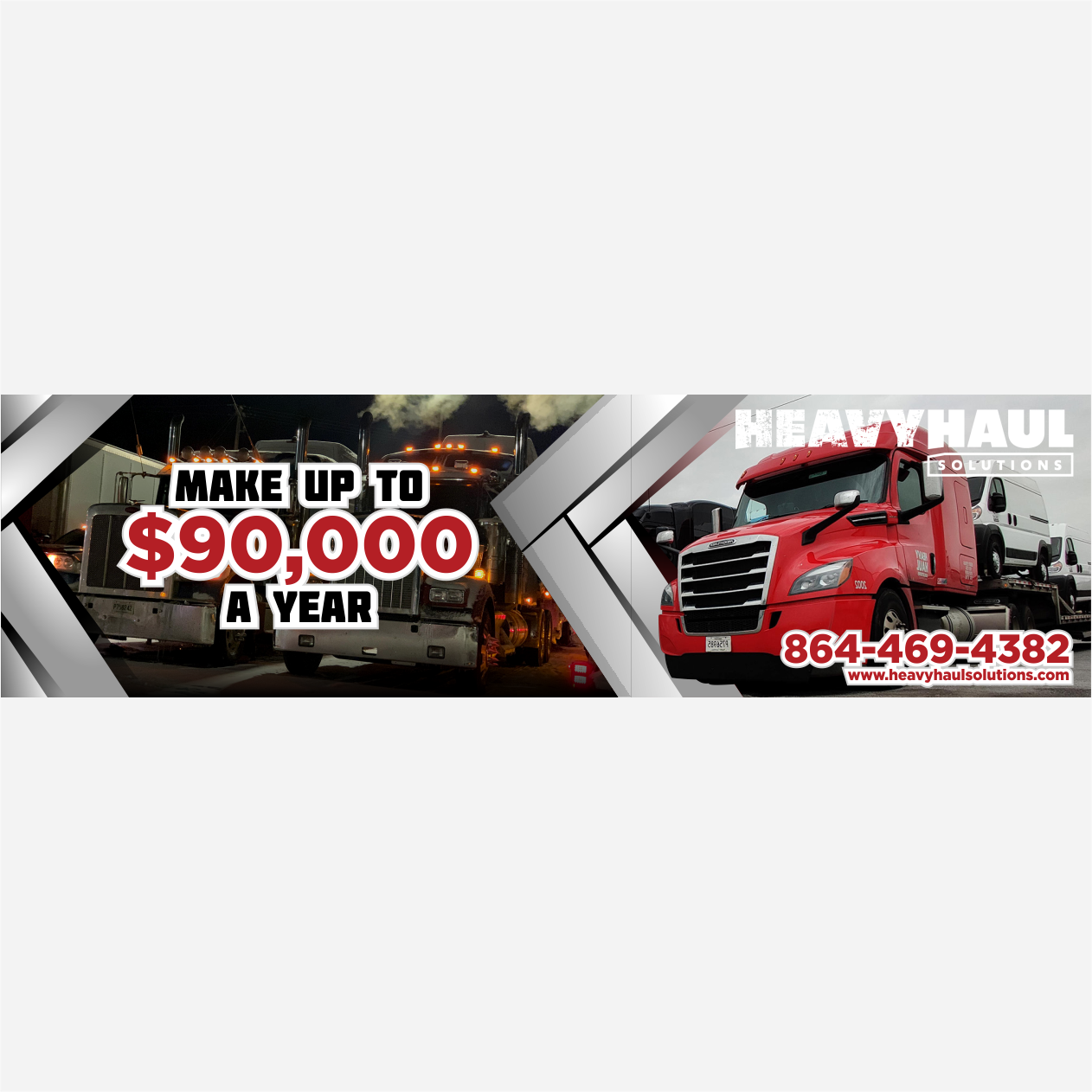 Werbetafel-Design von vintana für Heavy Haul Solutions | Design #26357612