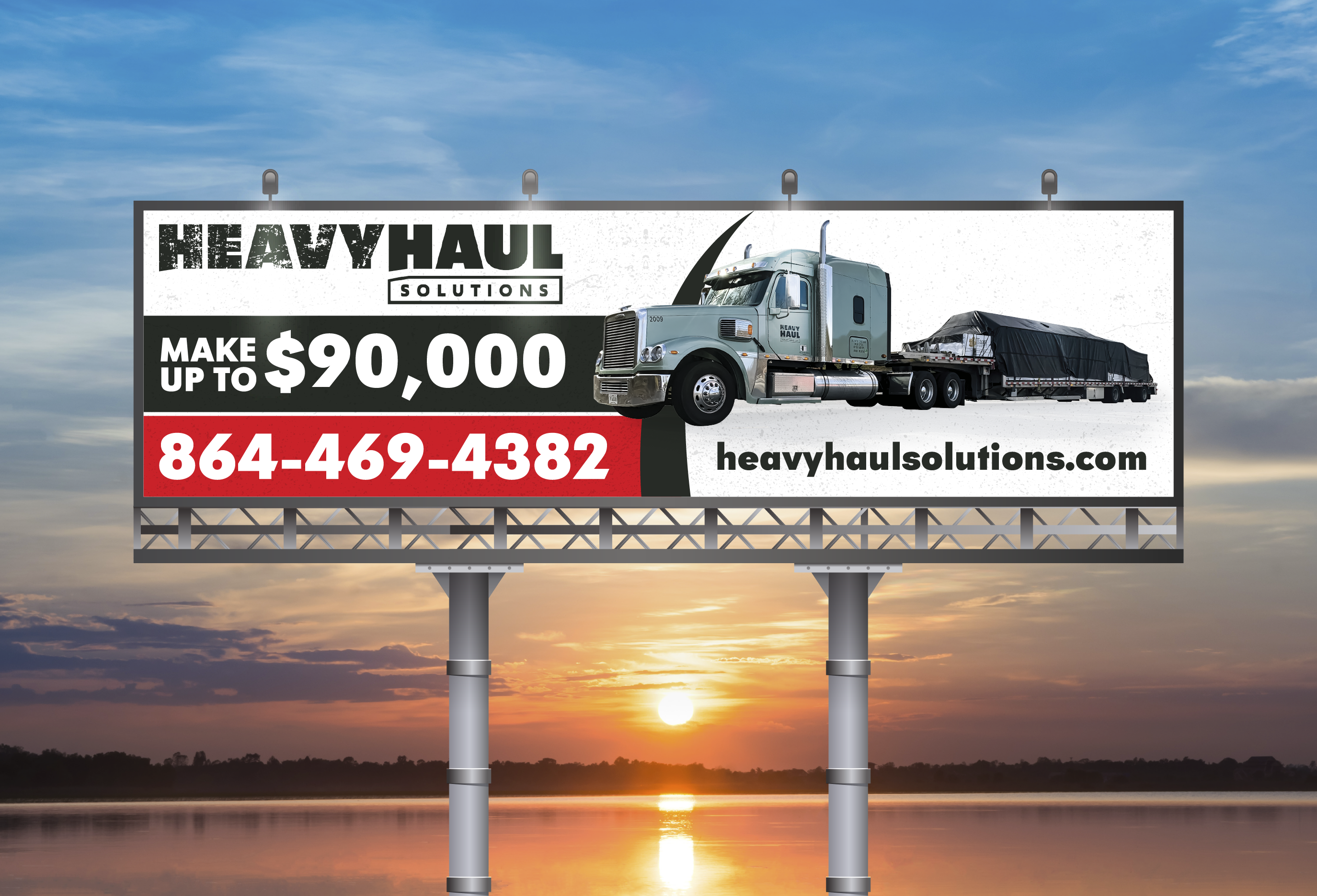 Billboard Design by Titan Solbiz for Heavy Haul Solutions | Design #26334518