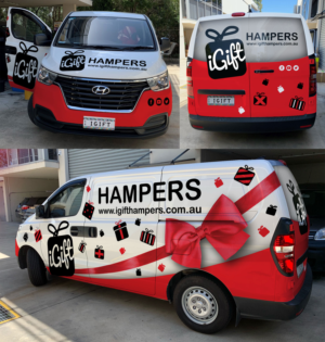 Van Wrap Design for iLoad half wrap