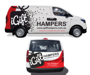 Van Wrap Design for iLoad half wrap | Graphic Design by ecorokerz