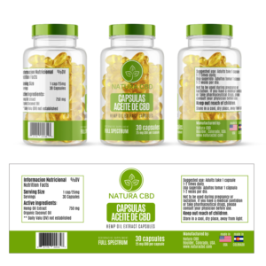 Reliable and clean label for a natural product! | Label Design by Sergio Coelho
