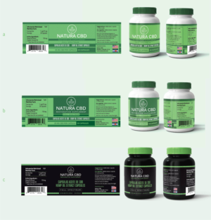 Reliable and clean label for a natural product! | Label Design by 68_Design
