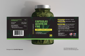 Label Design by Camille Nguyen for this project | Design: #26347858