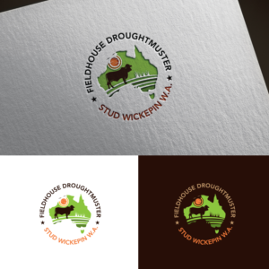 Fieldhouse Droughtmaster Stud Wickepin W.A. | Logo Design by sankar999