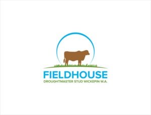 Fieldhouse Droughtmaster Stud Wickepin W.A. | Logo Design by BNdesigner