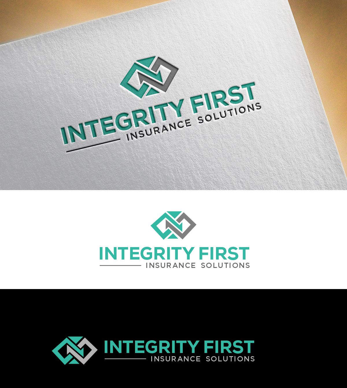 Logo-Design von Antanio für Integrity First Insurance Solutions Pty Ltd | Design: #26346557