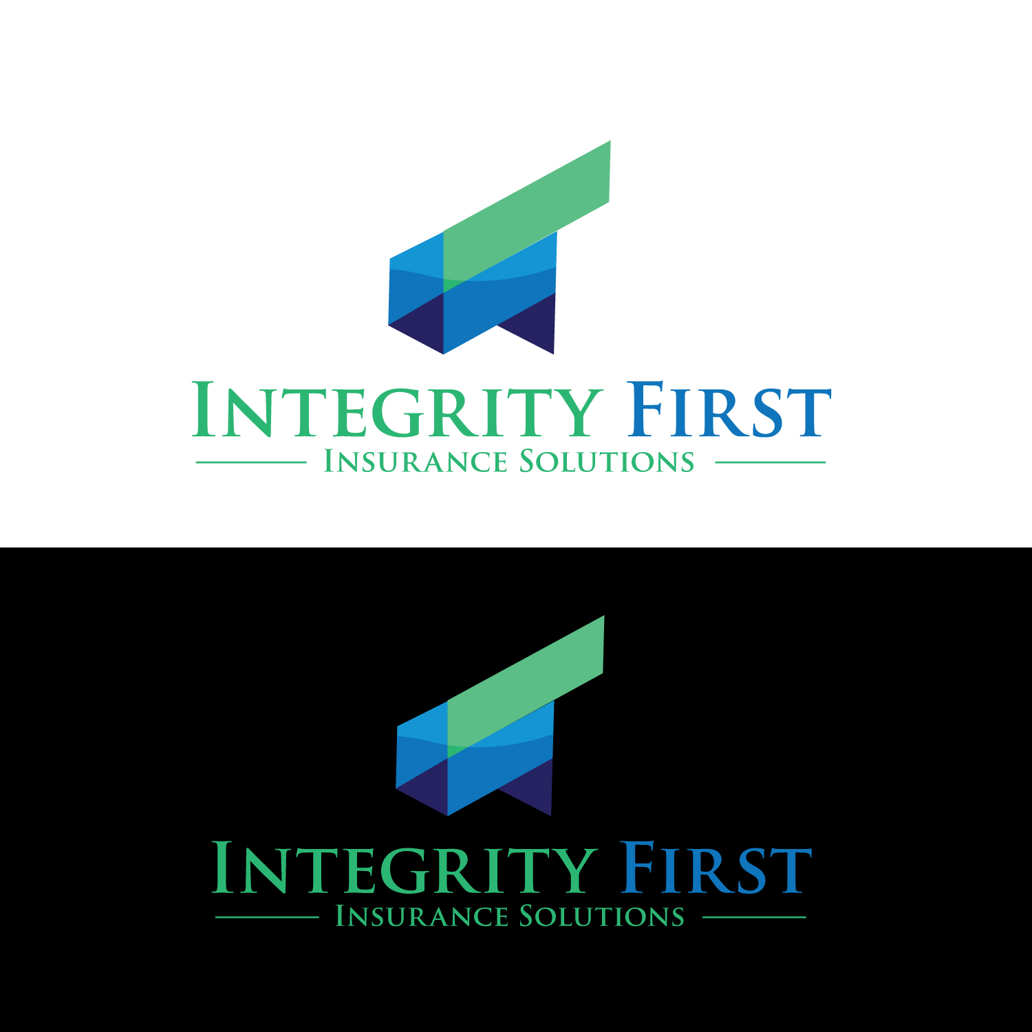 Logo Design by GODDREAMCREATION for Integrity First Insurance Solutions Pty Ltd | Design #26329529