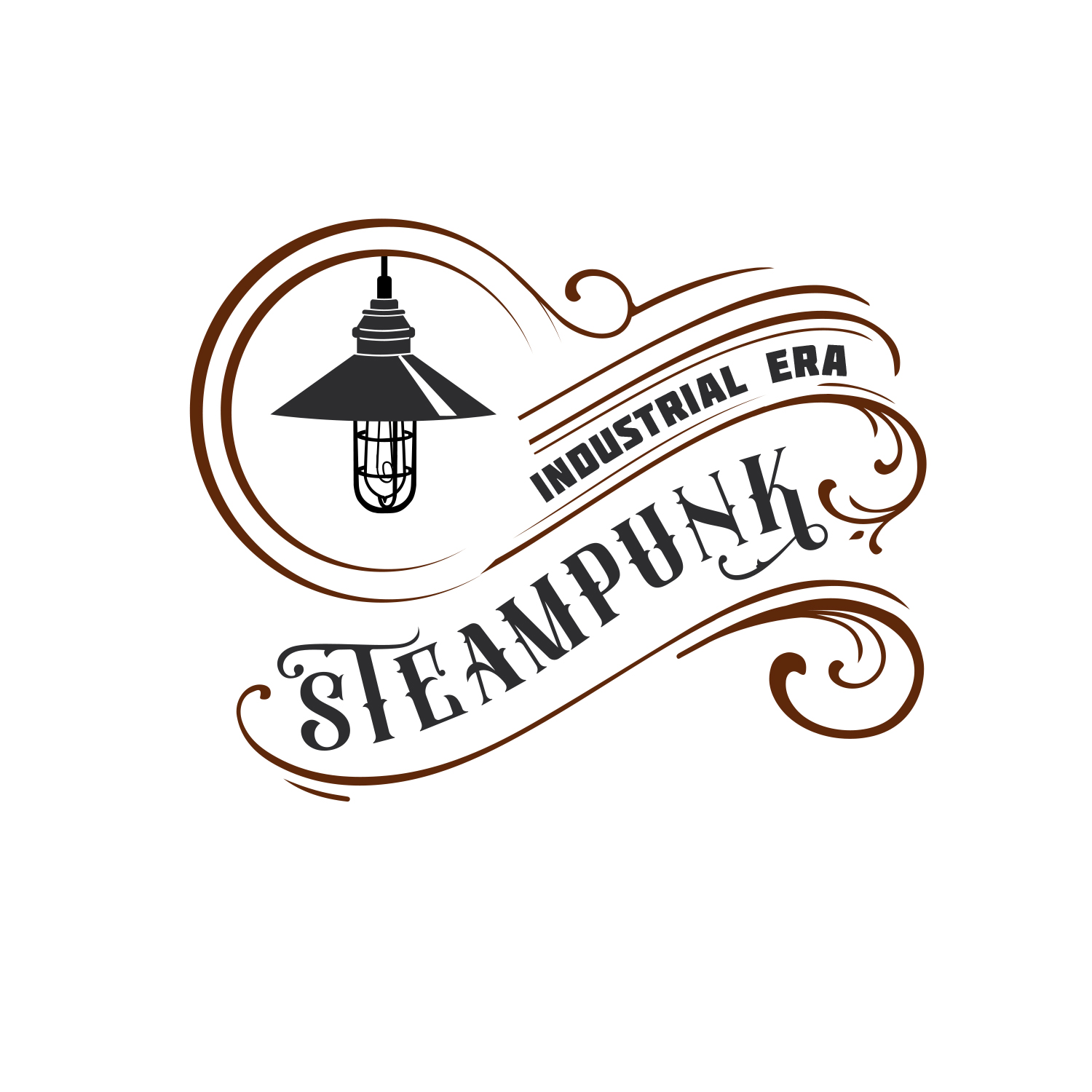 Logo Design by borzoid for Industrial Era Steampunk | Design #26336631