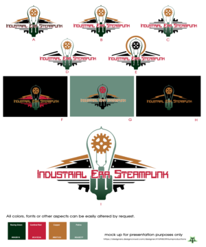 Logo Design by LithiumProductions for Industrial Era Steampunk | Design: #26336108