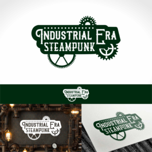 Industrial Era Steampunk | Logo Design by Nicolene Barnard