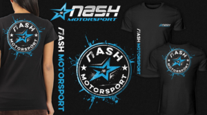 Nash Motorsport Karting team T-Shirt | Diseño de Camiseta por Falih A