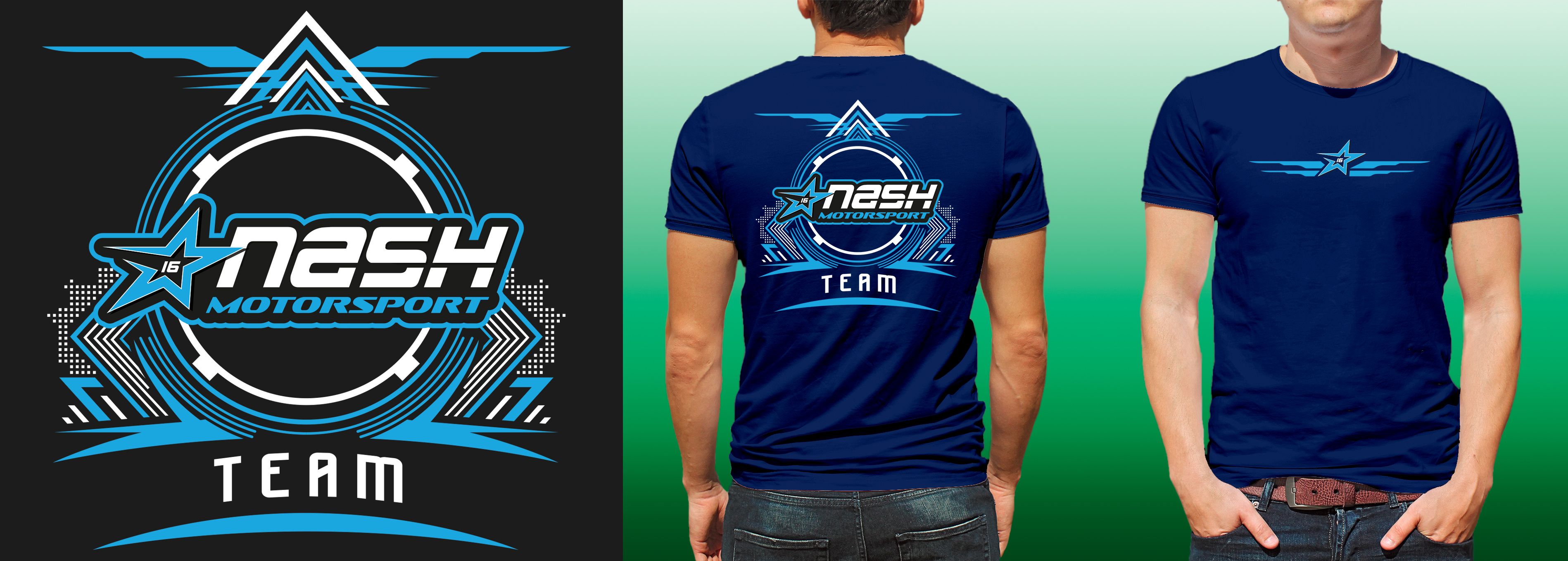T-shirt Design by Al Pech for Nash Motorsport | Design #26339910