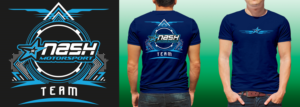 Nash Motorsport Karting team T-Shirt | Diseño de Camiseta por Al Pech