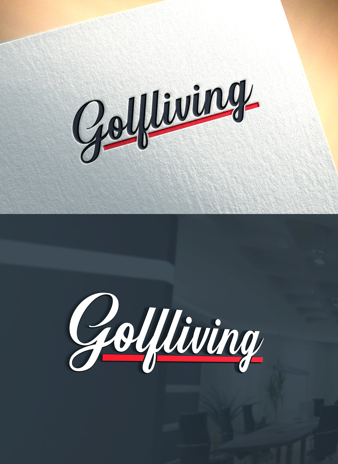 Diseño de Logo por Art Lancer para GolfLIVING | Diseño #26332904