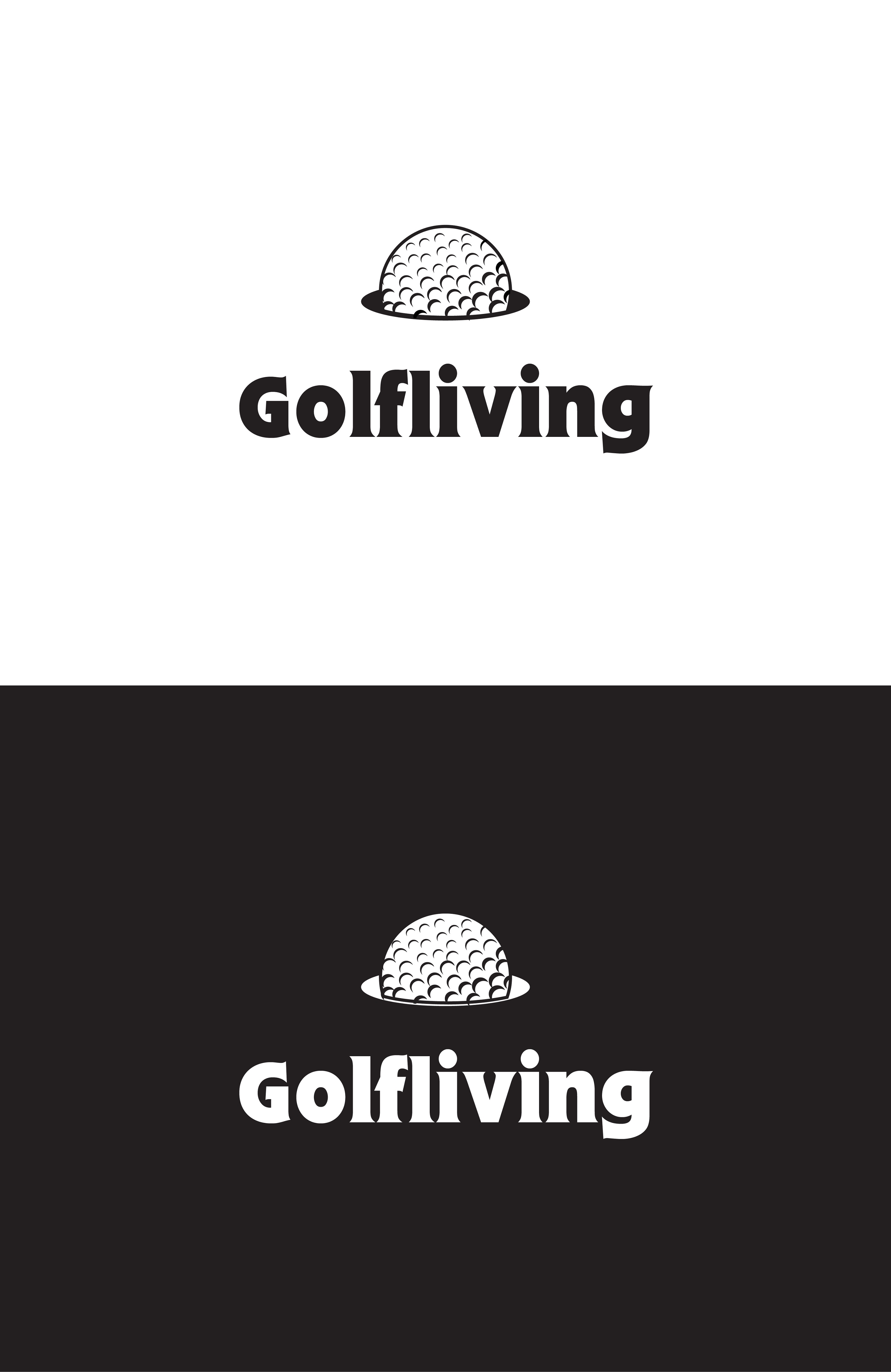 Logo Design by Kira Graphics for GolfLIVING | Design #26334739