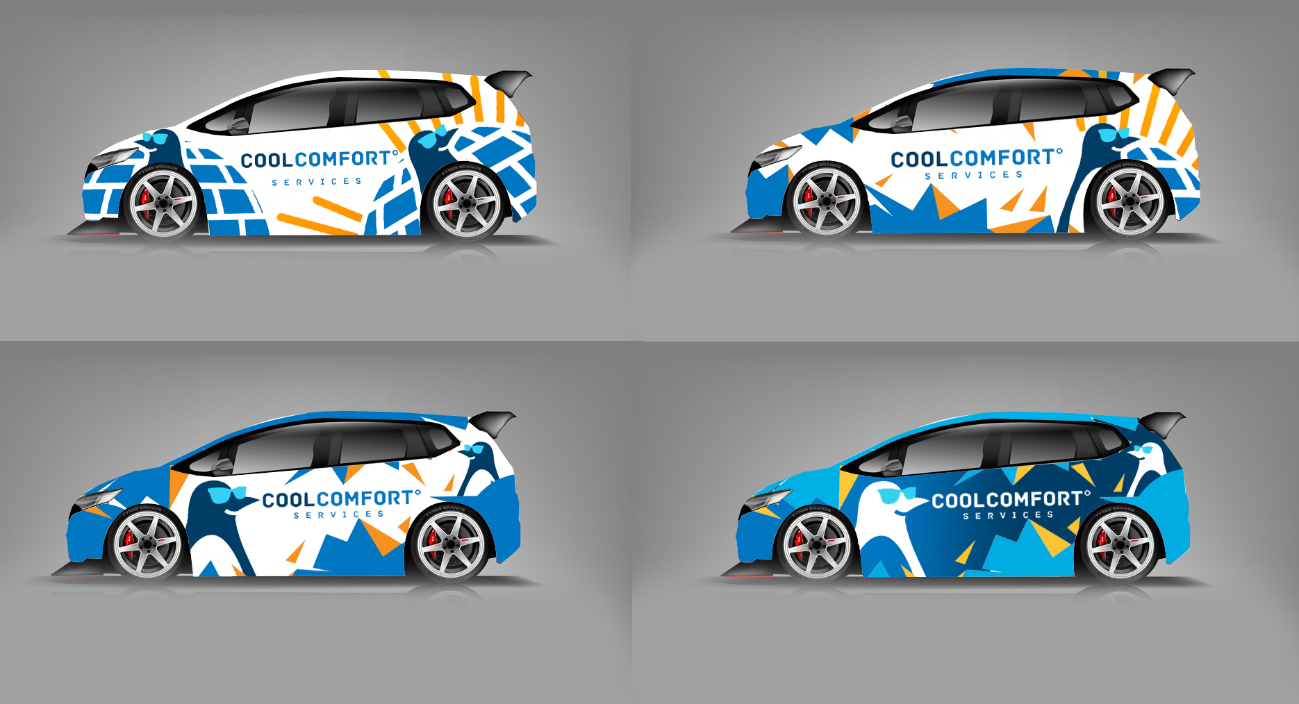 Car Wrap Design by Blue Sparrow for Cool Comfort Services | Design #26330029