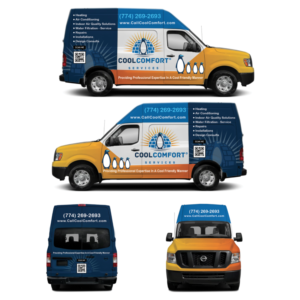 Design de Covering de Véhicule par Einder pour Cool Comfort Services | Design : #26355468