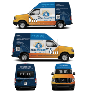 Design de Covering de Véhicule par Einder pour Cool Comfort Services | Design : #26355518