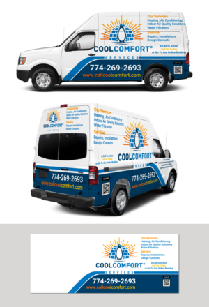 Design de Covering de Véhicule par LAXMI DESIGNHUB pour Cool Comfort Services | Design : #26352792