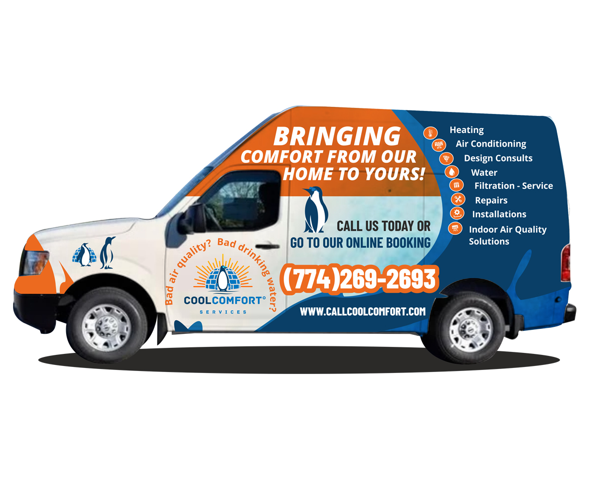 Design de Covering de Véhicule par ecorokerz pour Cool Comfort Services | Design #26352805