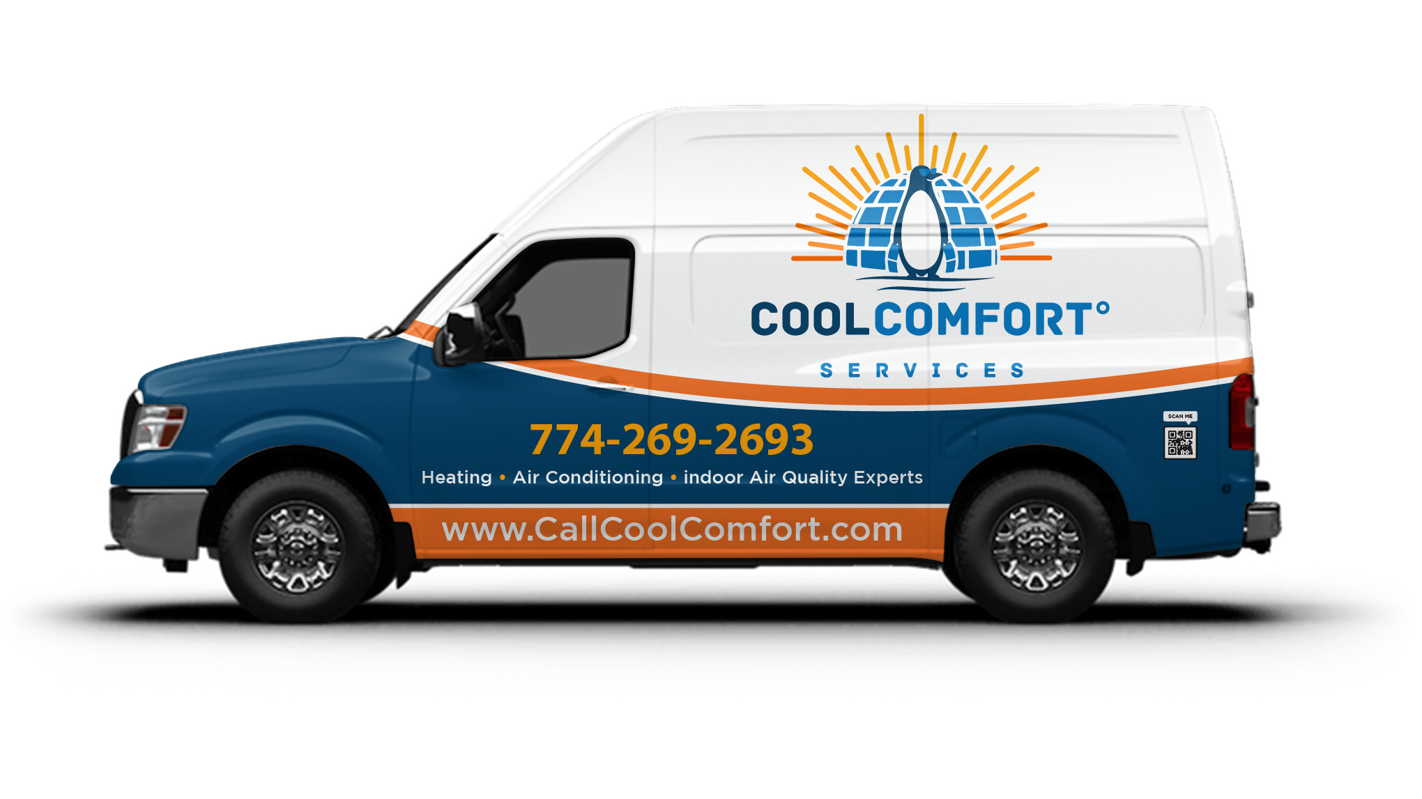 Car Wrap Design by Adi Saos for Cool Comfort Services | Design #26341748