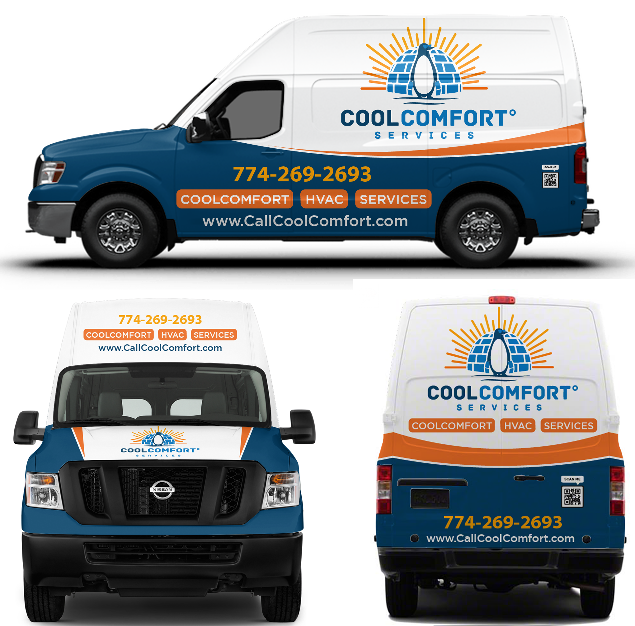 Car Wrap Design by Adi Saos for Cool Comfort Services | Design #26370271