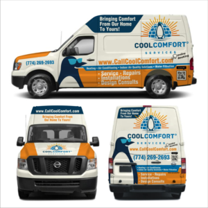 Design de Covering de Véhicule par DG+ pour Cool Comfort Services | Design : #26373334