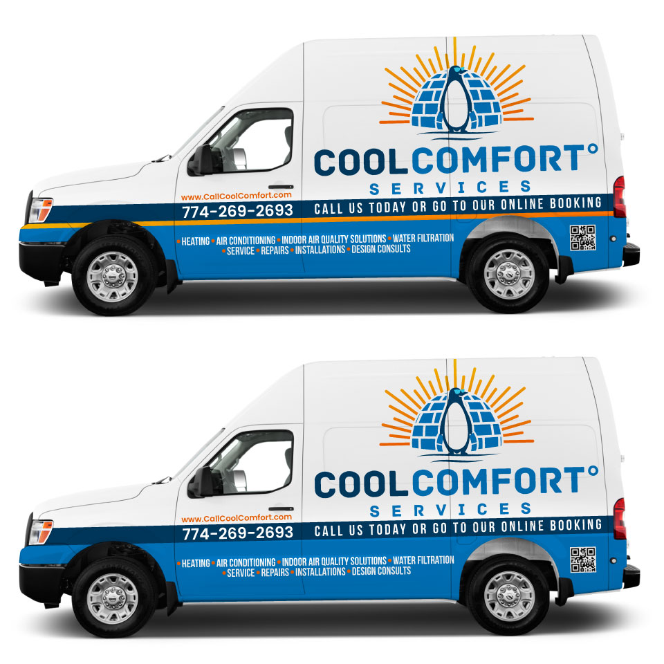 Car Wrap Design by Yoga Tri for Cool Comfort Services | Design #26335744