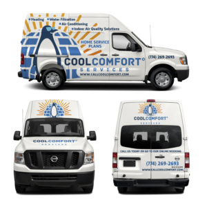 Car Wrap Design by haru_ichiban for Cool Comfort Services | Design: #26356742