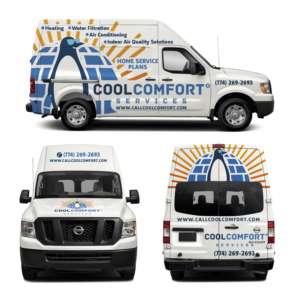 Car Wrap Design by haru_ichiban for Cool Comfort Services | Design: #26356747