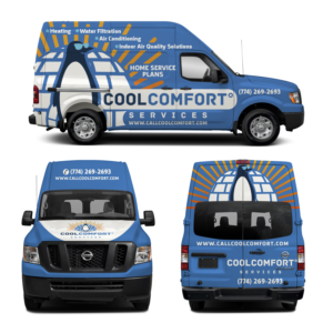 Car Wrap Design by haru_ichiban for Cool Comfort Services | Design: #26361549