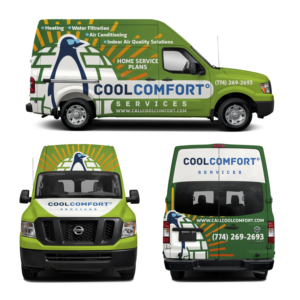 Design de Covering de Véhicule par haru_ichiban pour Cool Comfort Services | Design : #26406163