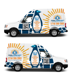 Car Wrap Design by Shumaila Kiran for Cool Comfort Services | Design: #26334365