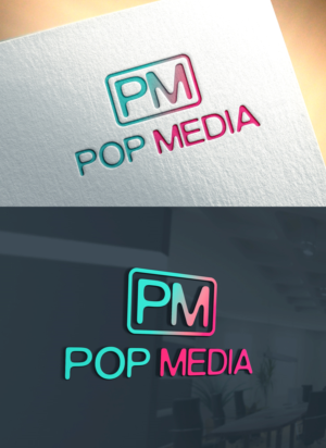 Pop Media | Diseño de Logo por Art Lancer