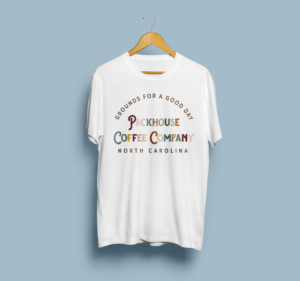 T-Shirt-Design von Fawz für Packhouse Coffee Company | Design #26338829