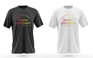 T-Shirt-Design von Risallah für Packhouse Coffee Company | Design #26361475