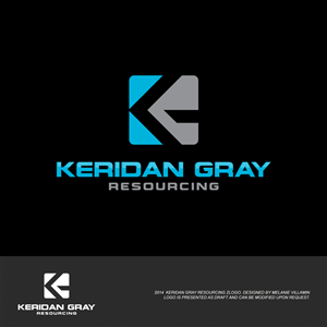 Logo Design by mvillamin for Keridan Gray Resourcing Limited | Design: #3069186
