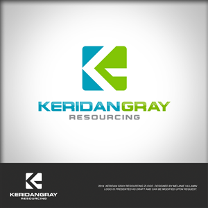 Logo Design by mvillamin for Keridan Gray Resourcing Limited | Design: #3069189