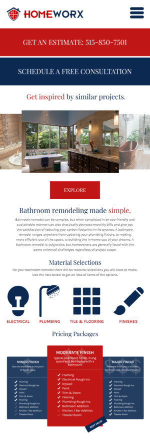 Web Design by Paonne Design for this project | Design: #26364005